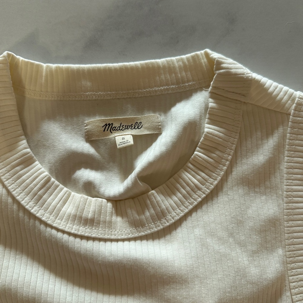 Madewell Ribbed Backless Bodysuit - Picture 3 of 4